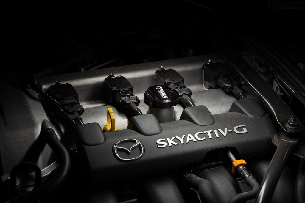 Engine Bay Fluid Cap Kit ND Miata Verus Engineering